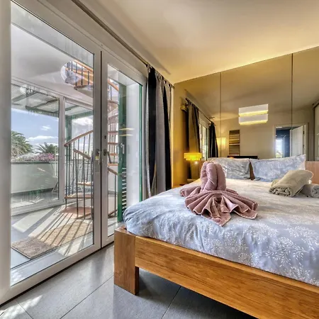 Tatil Evi Casita Malvika - Luxury And Sea View - 1min To The By Lanzarote *